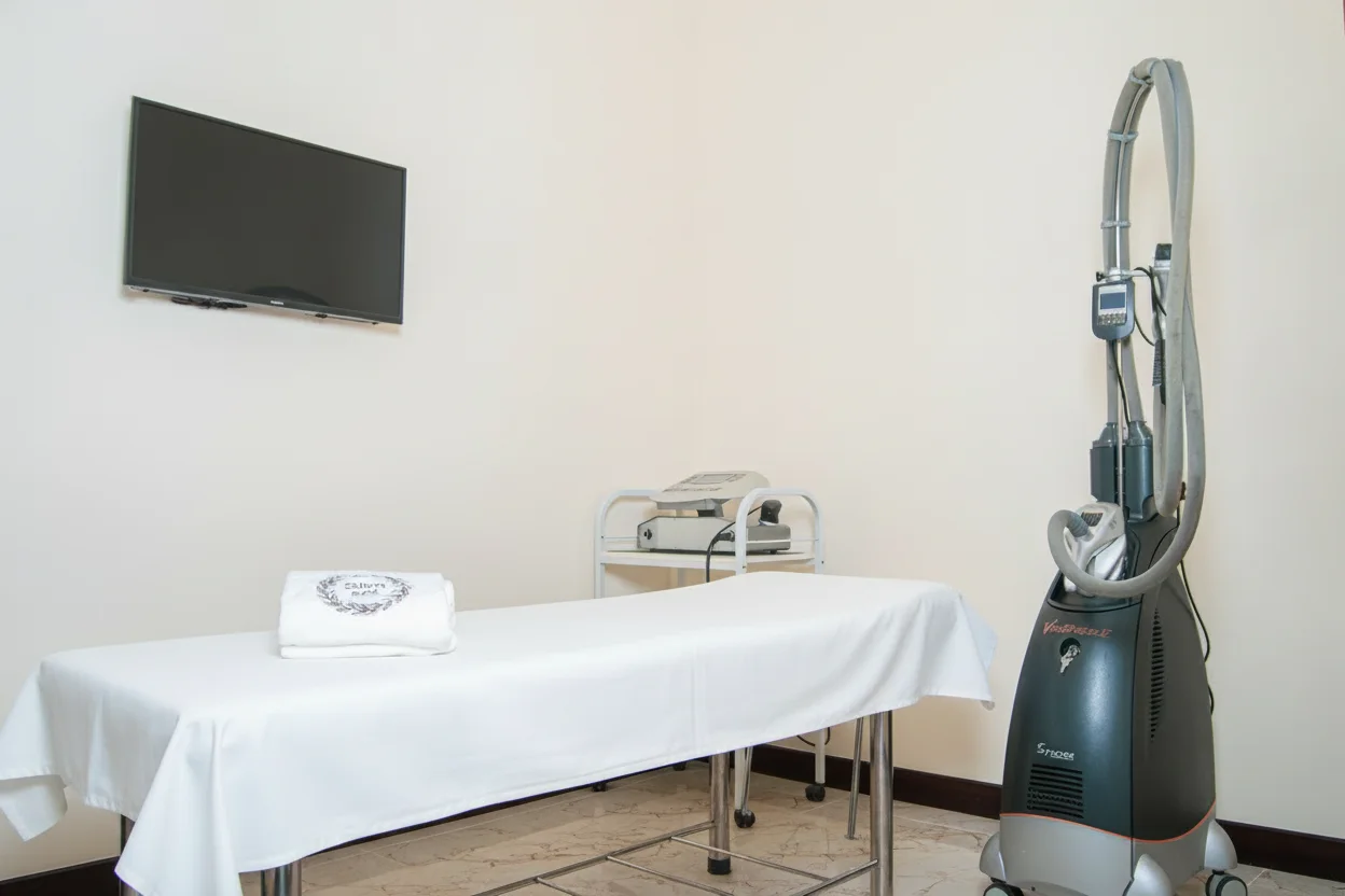 VelaShape III treatment room at Slim Polyclinic